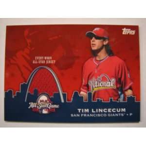 2009 Topps Updates and Highlights Tim Lincecum Giants All Star 