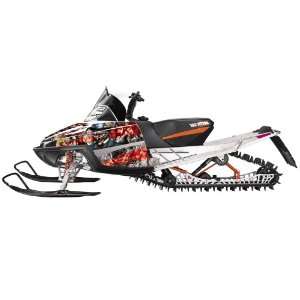   Cat M Series Crossfire Snowmobile Sled Graphic Kit: M Automotive