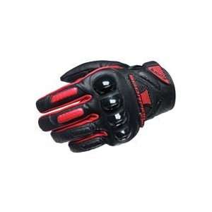  Scorpion Blacktop Gloves   Medium/Red Automotive