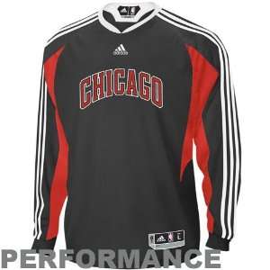  adidas Chicago Bulls Black On Court Shooting Performance 