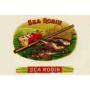 Sea Robin Cigars 24X36 Giclee Paper