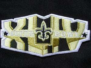 SUPER BOWL XLIV 44 NEW ORLEANS SAINTS CHAMPIONS PATCH  