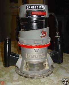 Craftsman Router 315.175140 25000 RPM 8Amps  