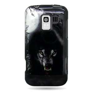 com WIRELESS CENTRAL Brand Hard Snap on Shield With WOLF NIGHT esign 