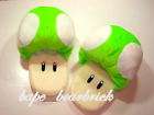 Cutie Super Mario Green Mushroom Plu
