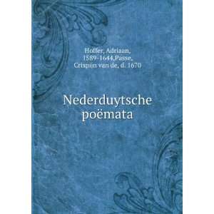   mata Adriaan, 1589 1644,Passe, Crispijn van de, d. 1670 Hoffer Books