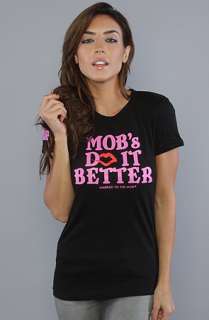 Married to the Mob The Doin It Tee Black  