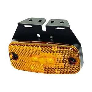 HELLA 963639061 3639 Series LED Amber Side Marker Lamp with Reflex 