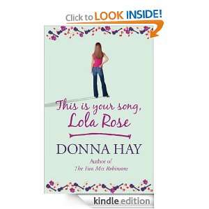 This is Your Song, Lola Rose Donna Hay  Kindle Store