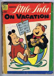 Marges Little Lulu on Vacation #1 Dell Giant 1954  