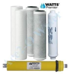 Watts Premier ZRO 4/4SV Filter Annual Bundle with 36 GPD 560016 