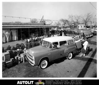 1957 Dodge Town Wagon Truck Factory Photo  