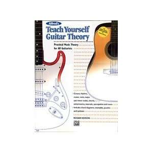  Alfred Teach Yourself Guitar Theory Book: Musical 