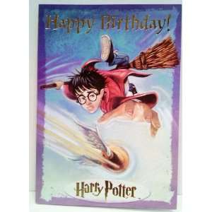 Harry Potter Birthday Card Nimbus 2000