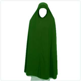 Green Extra L Khimar 57IN Hijab Abaya Niqab Jilbab viel  