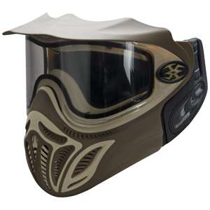 Empire LE E Vent ZN Goggle Tan Brown Paintball Mask  