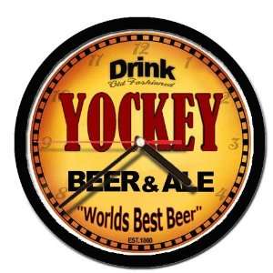  YOCKEY beer and ale cerveza wall clock: Everything Else