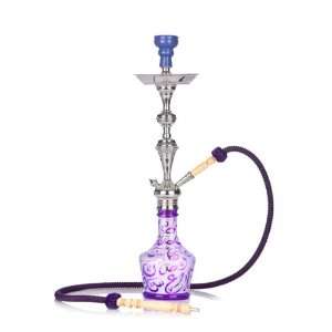  Egyptian Hooka Aladin Amira Hookah Purple Shisha Nargila 
