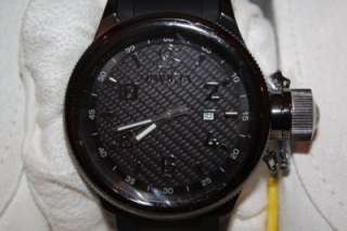 Mens Invicta 0555 Russian Diver Watch Carbon Fiber New  