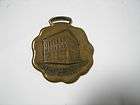 Vintage Bronze 1914 First National Bank Watch Fob