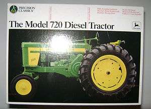 John Deere 720 Diesel Tractor Precision #10 NEW IN BOX! 1/16 1996 jd 