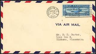 C15, RARE $2.60 ZEPPELIN XF FIRST DAY COVER  
