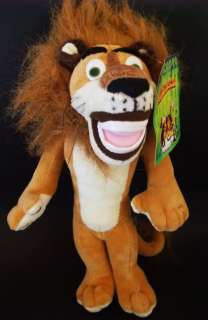 Rare Madagascar Alex The Lion 10 Plush Toy ~ New  