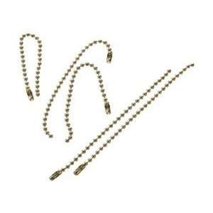  Darice Ball Link Chain 4 28/Pkg Brass; 3 Items/Order 
