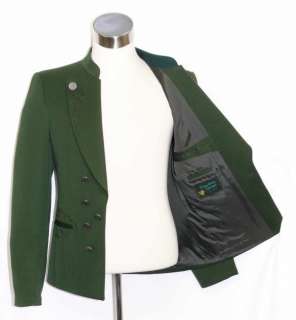 ZEILER WOOL Green German Men Designer Suit JACKET 40 M  