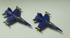 ZEE TOYS DYNA FLITES A124 USN F 18 HORNET BLUE ANGELS 3  