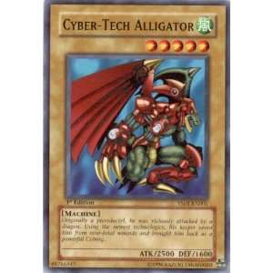  Cyber Tech Alligator Yugioh Common YSDJ EN001 Toys 
