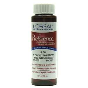  LOreal Preference Color # 9.3 Blonde Temptress (Case of 6 