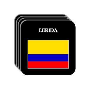  Colombia   LERIDA Set of 4 Mini Mousepad Coasters 