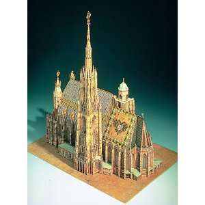  Stephansdom in Wein: Paper Model Cathedral: Toys & Games
