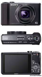 Sony DSC HX9V/B Cyber Shot 16.2 MP Digital Camera 16x Optical Zoom 