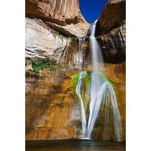   Calf Creek Falls   Peel and Stick Wall Decal by Wallmonkeys Home