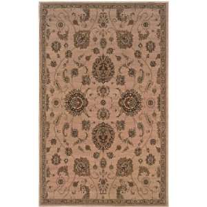  OW Sphinx Ariana Beige / Gold Rug 8 Round (2302A): Home 