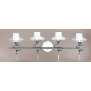  Bathroom Lighting Temeraire 4 Light Vanity: Home & Kitchen