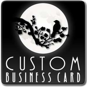CUSTOM BUSINESS CARD DESIGN  