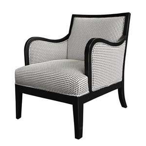   Furniture W1577A 01 BBW Antique Black Accent Chair: Home & Kitchen
