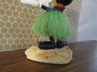 Minnie Mouse Hula Dancer Hawaiin Bobble Head Nodder  