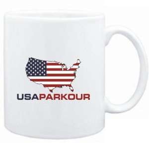Mug White  USA Parkour / MAP  Sports:  Sports & Outdoors