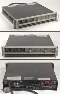 Crown Macro Tech 2400 Professional Power Amplifier • WORKS GREAT 