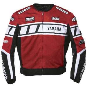  Mesh Textile Motorcycle Jacket Red/Black XXL 2XL 801 6106: Automotive