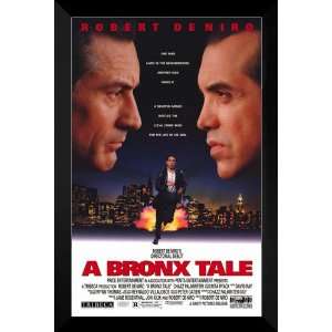 Bronx Tale FRAMED 27x40 Movie Poster Robert De Niro  