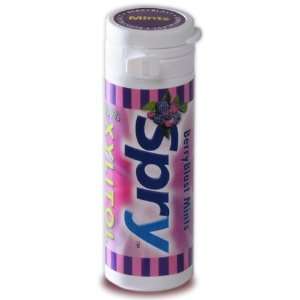  Xlear Spry BerryBlast Mints Sugarfree 45 Count Tube 