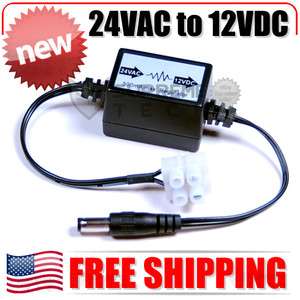   12V DC Power Converting Adapter For Indoor Outdoor CCTV Cameras 500mA