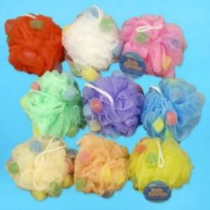  Bath Sponge 4D 41G Assorted Bath Sponge/Scrubbers Case 