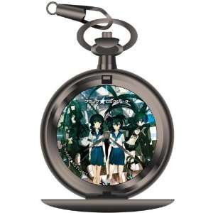    Black * Rock Shooter Relief Pocket Watch [JAPAN] Toys & Games
