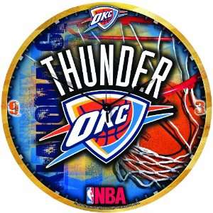   Oklahoma City Thunder 18 Inch High Definition Clock: Sports & Outdoors